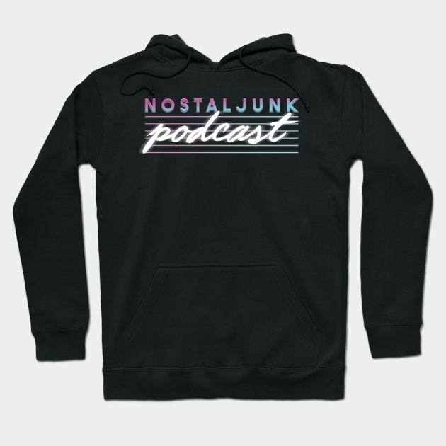 Nostaljunk Podcast - "Unsolved Mysteries Design" 90s TV SHOW NostaljunkPod Hoodie by nostaljunkpod